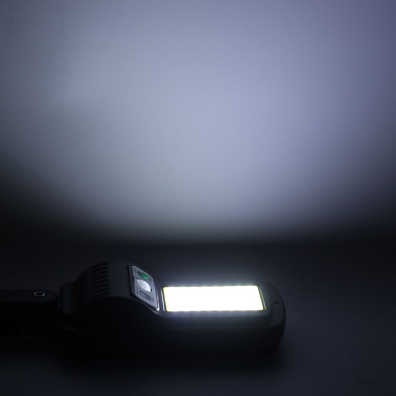 Venkovní Solární Led Pouliční Světlo Vodotěsná Nástěnná Lampa Smart Remote Control Upgrade 48 Cob Garden Square Highway Light