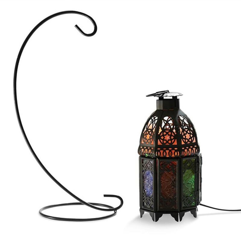Vintage Iron Frame Natural Crystal Salt Rock Lamp Čistička Vzduchu Stolní Noční Světlo