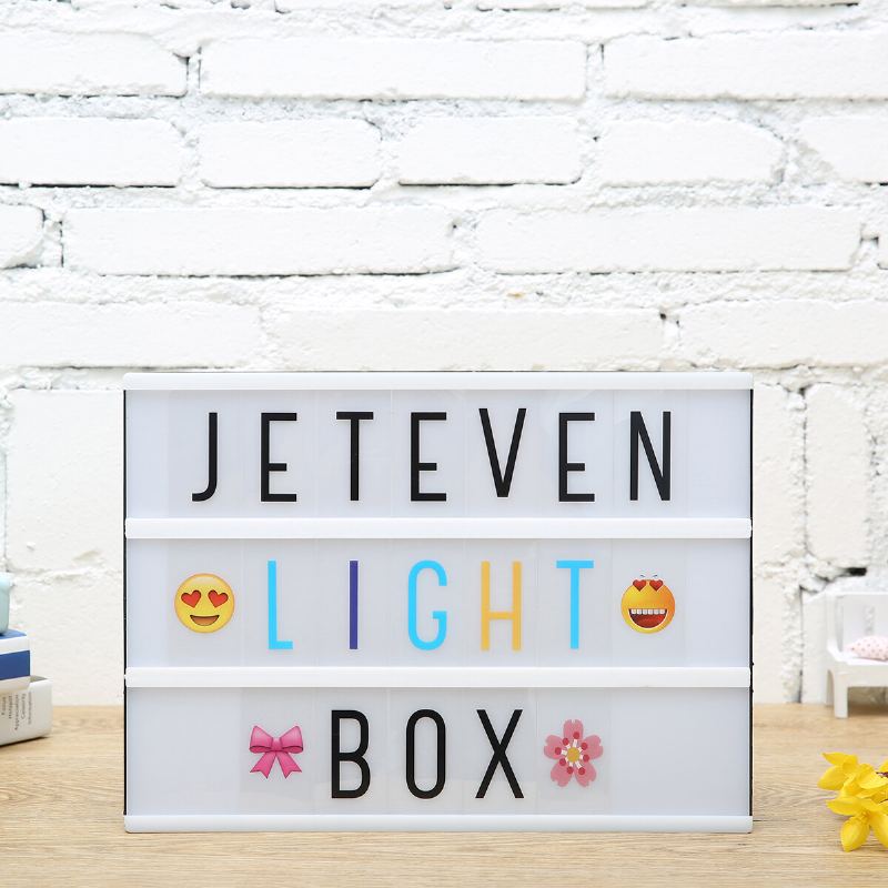300 X 300 mm Světelný Dopisní Led Box Film Kino Box Domácí Potřeby Svatební Výzdoba