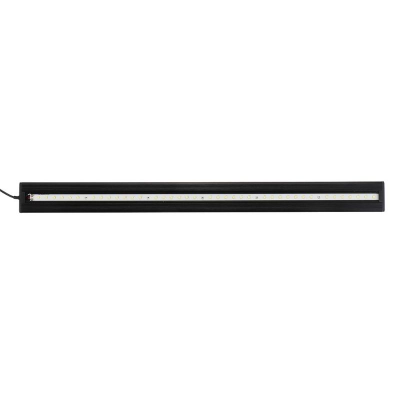 8w 50cm Nastavitelná 2835 Led Akvarijní Nádrž Na Ryby Super Slim Light Lamp Black