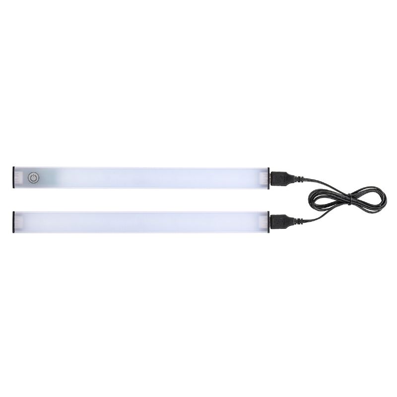 Solmore 3pcs 80 Led Skříňové Světlo Smd2835 Usb Dotykově Stmívatelné Domácí Pokojová Skříň Barová Lampa Eu Zástrčka