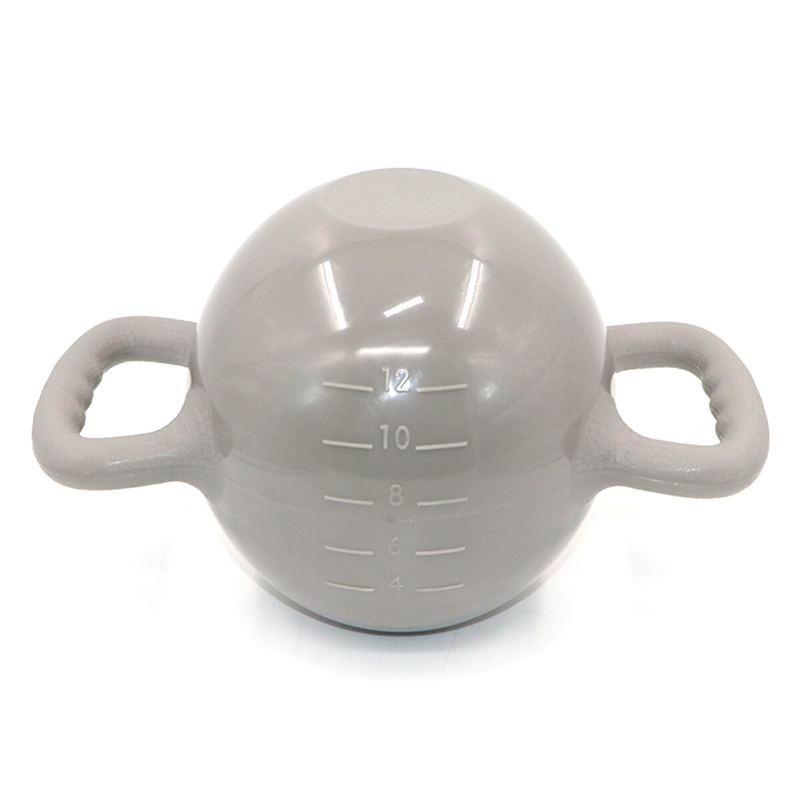 0-12lb Water Kettlebell Nastavitelná Činka Dvojité Rukojeti Pilates Vybavení Pro Tvarování Postavy Silový Trénink Jóga Fitness