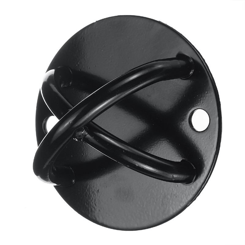 1 Sada 120mm Železná Vzdušná Jóga S Pevným Diskem Háčky Na Zavěšení Šrouby Pro Pytel S Pískem / Houpačku