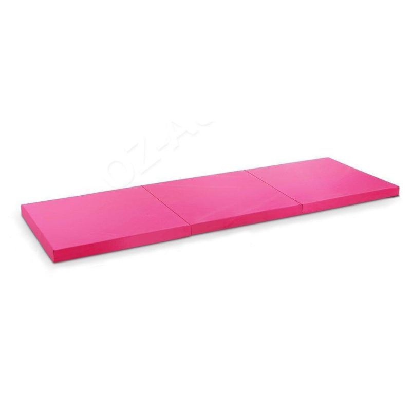 180x60x5cm Třískládací Gymnastická Podložka Na Taneční Cvičení Podložky Na Jógu Gymnastika Fitness Sportovní