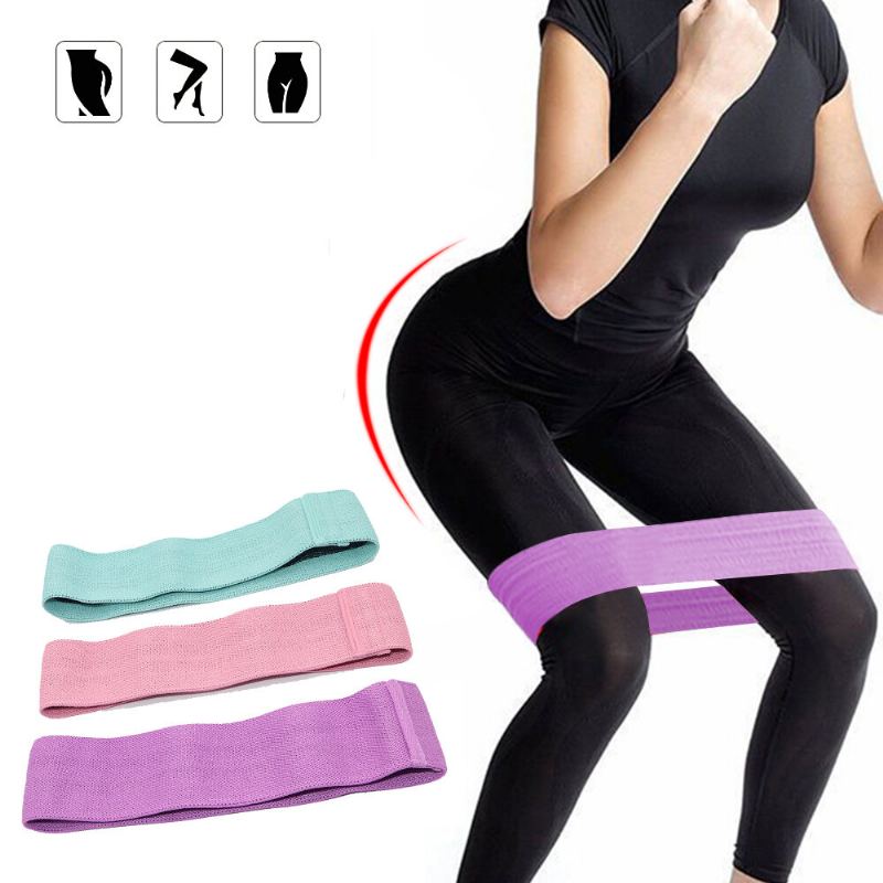 1pc 160-260 Lb Kyčle Trenér Resistance Band Home Fitness Pás Na Jógu Nohy Nástroje Pro Cvičení