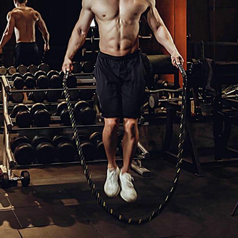 2.8/3 M Cvičení Tréninkové Lano Těžká Švihadla Švihadlo Pro Dospělé Bojová Lana Budování Síly Svalů Fitness Tělocvična Domů