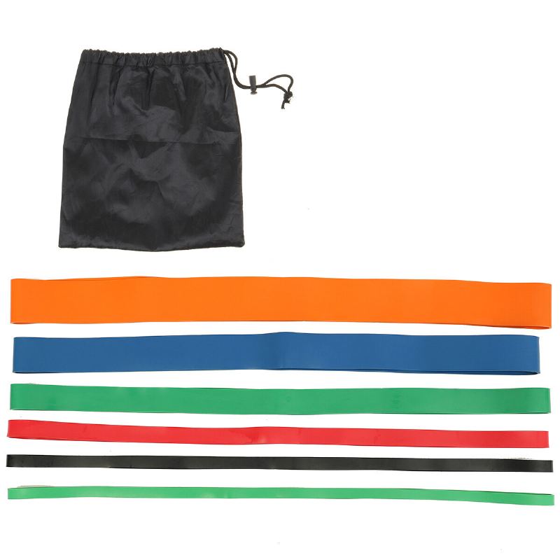 2.8 M Super Dlouhé 5-250 Lbs Odporové Gumy Home Fitness Expander Powerlifting Muscle Training Band