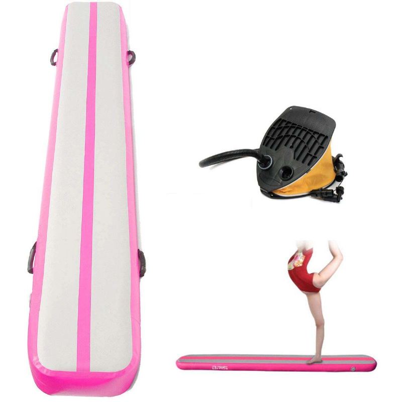 40cm*5m*10cm Nafukovací Vzduchová Balanční Podložka Tréninková Air Tumbling Track Gym Mat