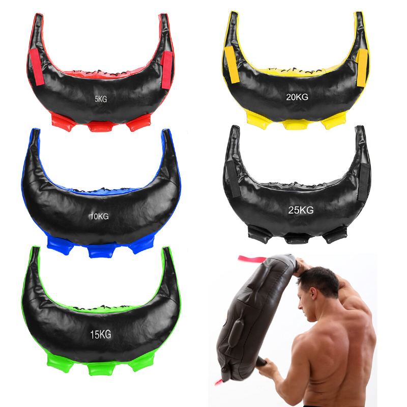 5-25 Kg Indoor Fitness Bulharský Power Bag Sportovní Trénink Box Boxovací Pytel S Pískem Prázdné Vaky S Pro Halových Sportů