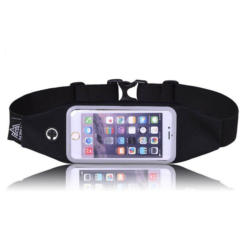 Aonijie Sports Belt Bag Pack 4.7/5.5 Palcový Dotykový Držák Pouzdra Na Telefon Maratonský Běh