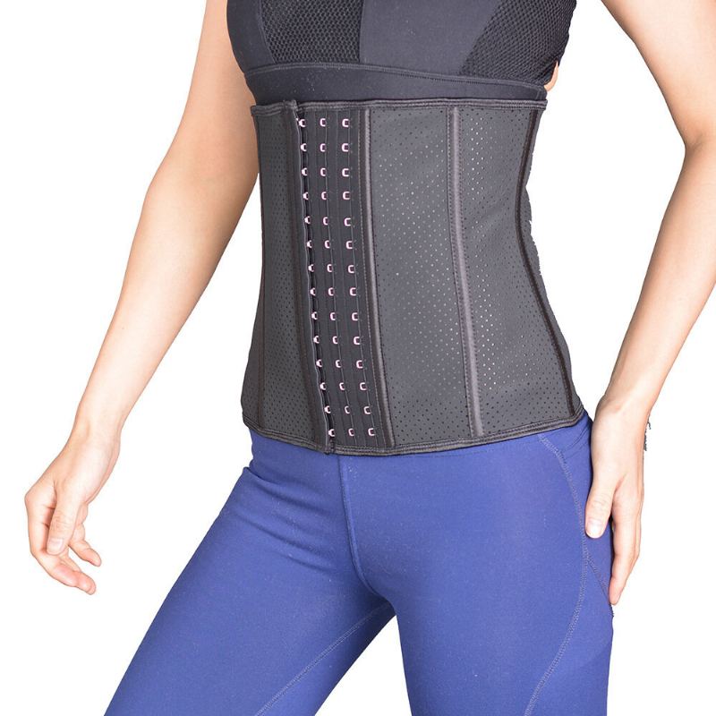 Body Shaper Pocení Zastřihovač Pasu Trenažér Korzet Sportovní Jóga Posilovna Cvičení Pilates Nastavitelný Odolný Spalovač Tuků Na Bříšku Horký Pot Pro Ženy