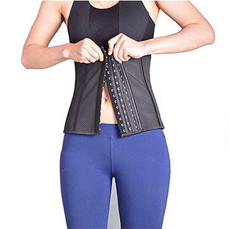 Body Shaper Pocení Zastřihovač Pasu Trenažér Korzet Sportovní Jóga Posilovna Cvičení Pilates Nastavitelný Odolný Spalovač Tuků Na Bříšku Horký Pot Pro Ženy