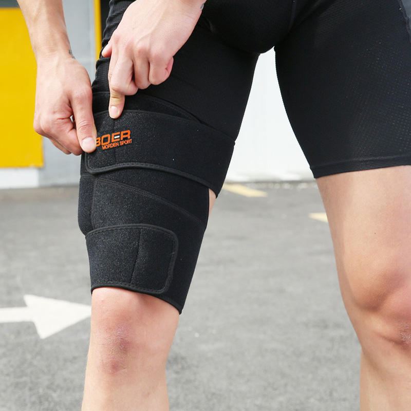 Boer 1pc Sportovní Podpěra Nohou Nastavitelná Prodyšná Zabránění Vymknutí Chránič Venkovní Turistika Běh Fitness Ochranná Výbava Bandáž Na Nohy