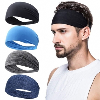 Fitness Elastická Čelenka Unisex Absorpce Potu Prodyšná Rychleschnoucí
