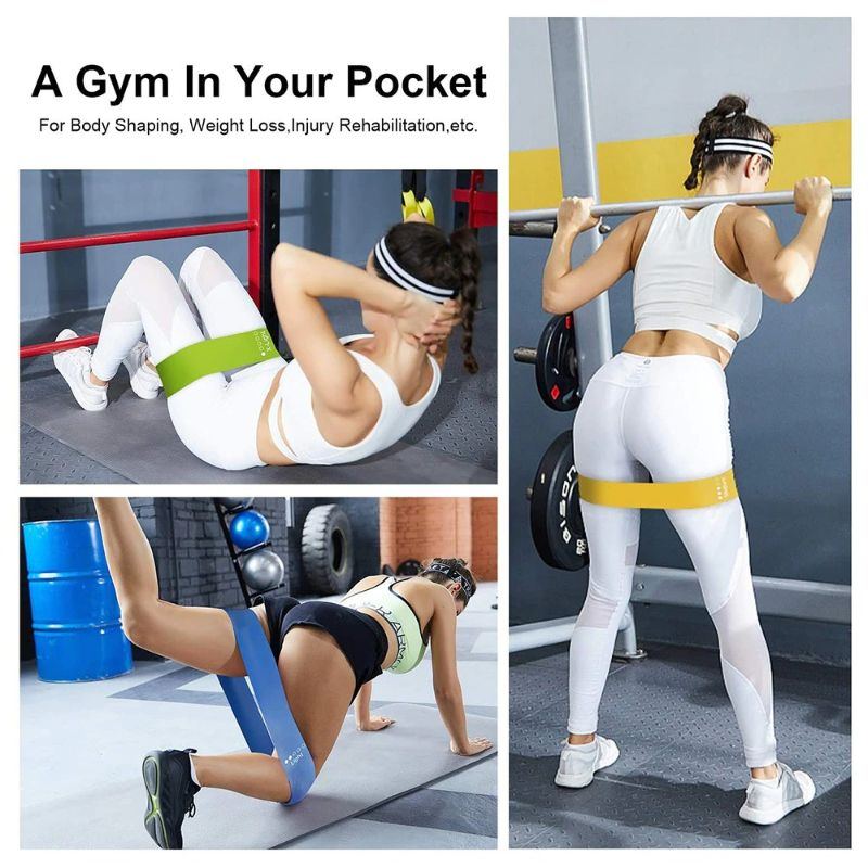 Gumičky Na Jógu Fitness Elastické Cvičební Zařízení