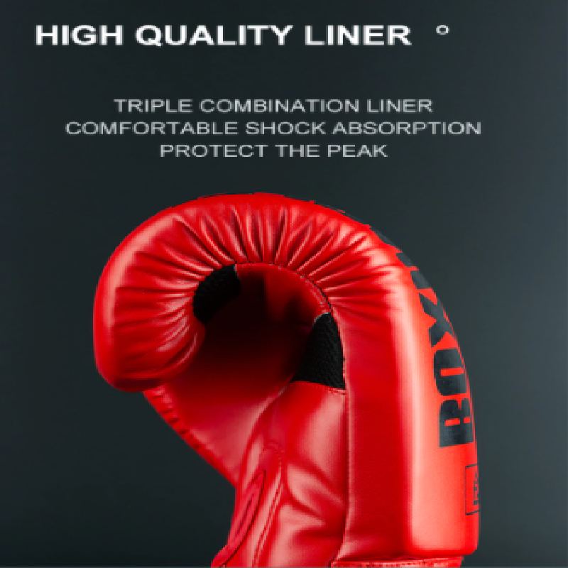 Létající Boxerské Rukavice Pu Kůže Muay Thai Guantes De Boxeo