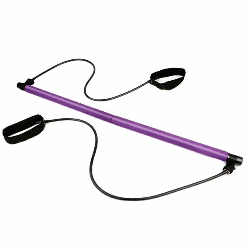 Multifunkční Pilates Rod Domů Fitness Sport Přírodní Latexové Jógové Tyče Na Hole