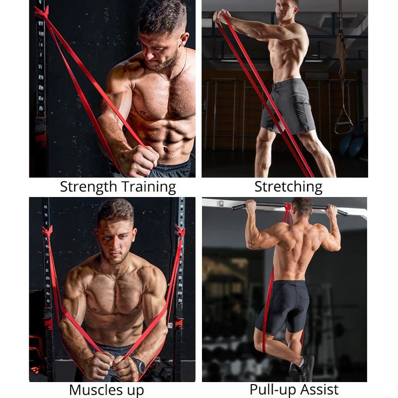 Odporový Pás Dlouhé Cvičební Pásy Pro Sport Pull Up Yoga Stretch