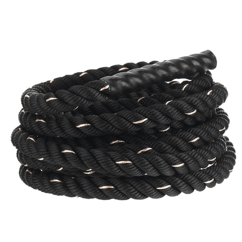Průměr 38 mm 9m/12m Bojové Lano Tělocvična Cvičení Svalový Trénink Fitness Vlnění Lanové Cvičební Nástroje