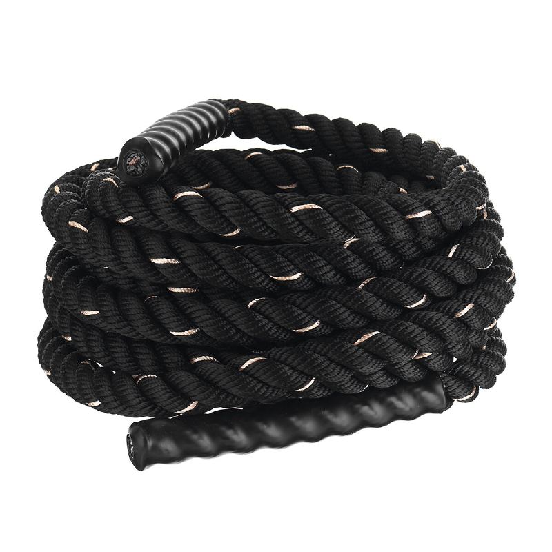 Průměr 38 mm 9m/12m Bojové Lano Tělocvična Cvičení Svalový Trénink Fitness Vlnění Lanové Cvičební Nástroje