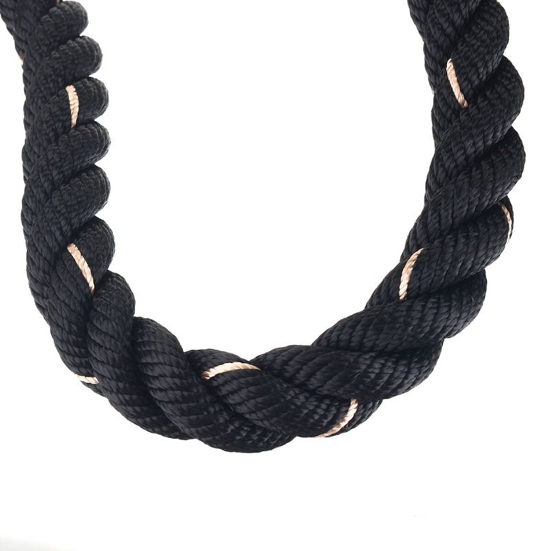 Průměr 38 mm 9m/12m Bojové Lano Tělocvična Cvičení Svalový Trénink Fitness Vlnění Lanové Cvičební Nástroje