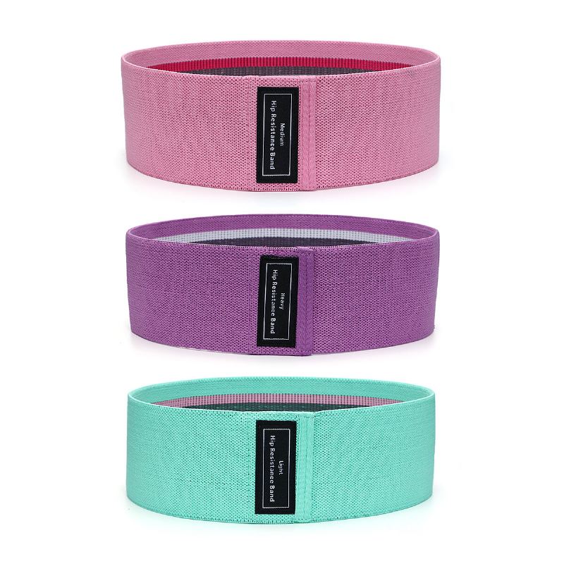Sgodde 3pcs Odporové Smyčky Cvičení Gumy Elastické Stahovací Lano Latexové Fitness Jógové Pásmo