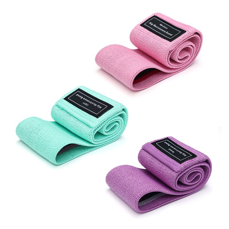 Sgodde 3pcs Odporové Smyčky Cvičení Gumy Elastické Stahovací Lano Latexové Fitness Jógové Pásmo