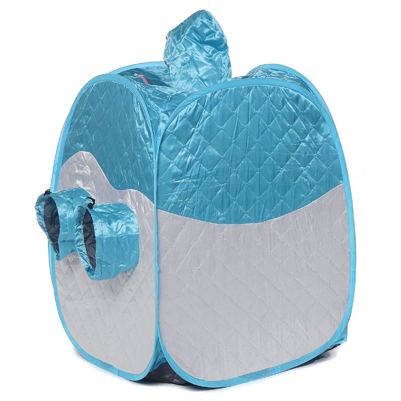 Skládací Parní Sauna Pro 2 Osoby 1000w 2.6l Generátor Pro Zeštíhlení Domácnosti Usnadnění Nespavosti S Dálkovým Ovládáním