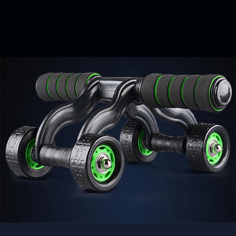 Sportovní Fitness Čtyřkolka Power Roller Břicho Cvičení Kola Vybavení Trénink Svalové Síly