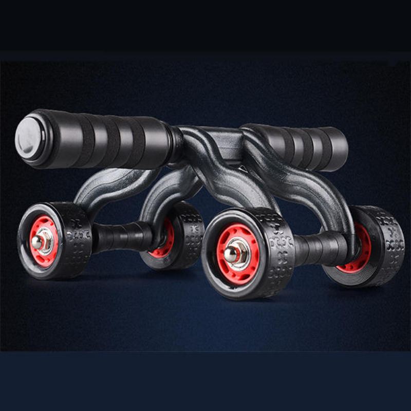 Sportovní Fitness Čtyřkolka Power Roller Břicho Cvičení Kola Vybavení Trénink Svalové Síly