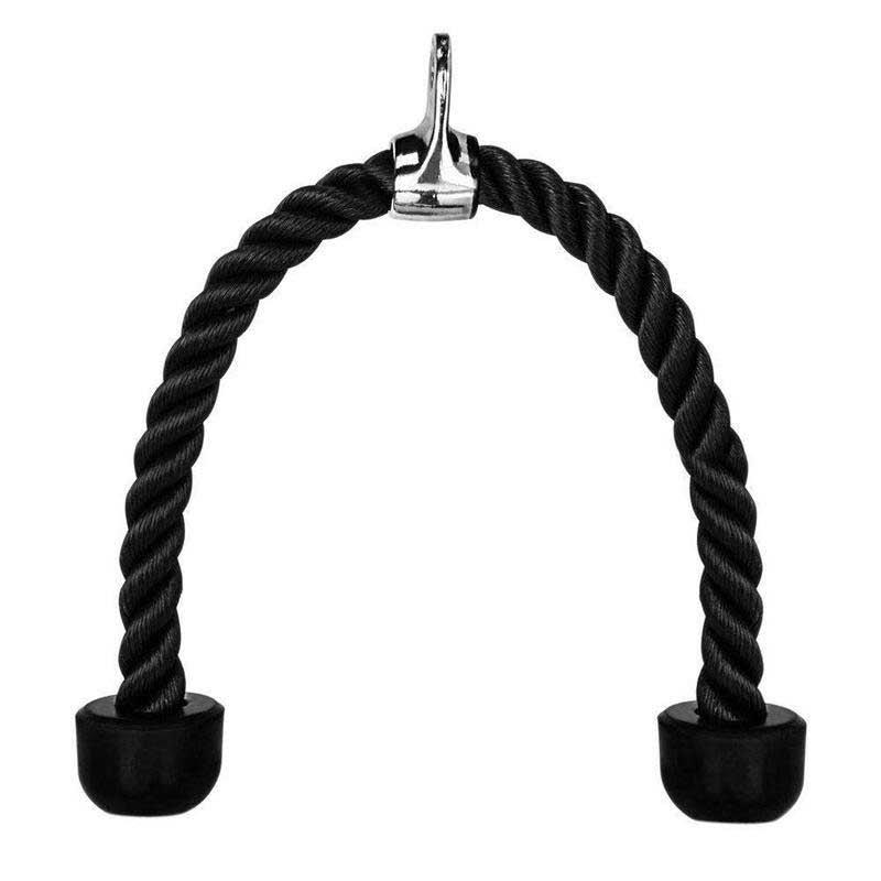 Tricepsové Břišní Kliky Stahovací Lano Posilování Posilovna Fitness Cvičební Nástroje