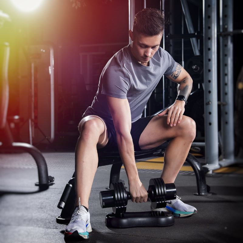 Us Direct 50 Lbs Činka Posilování Tělo Cvičení Domácí Tělocvična Fitness
