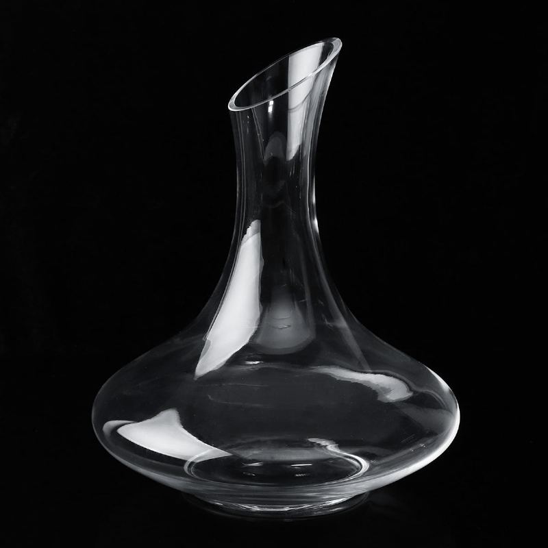 1500ml Velkokapacitní Luxusní Skleněný Křišťálový Karafa Na Láhve Nalévací Džbán Provzdušňovač Elegant Pro Rodinný Bar