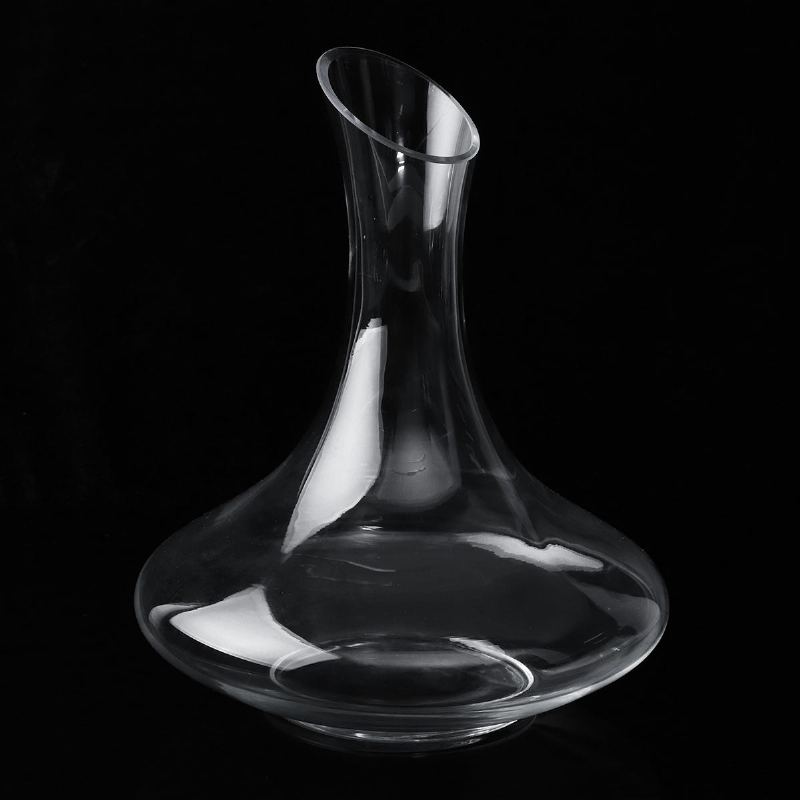 1500ml Velkokapacitní Luxusní Skleněný Křišťálový Karafa Na Láhve Nalévací Džbán Provzdušňovač Elegant Pro Rodinný Bar