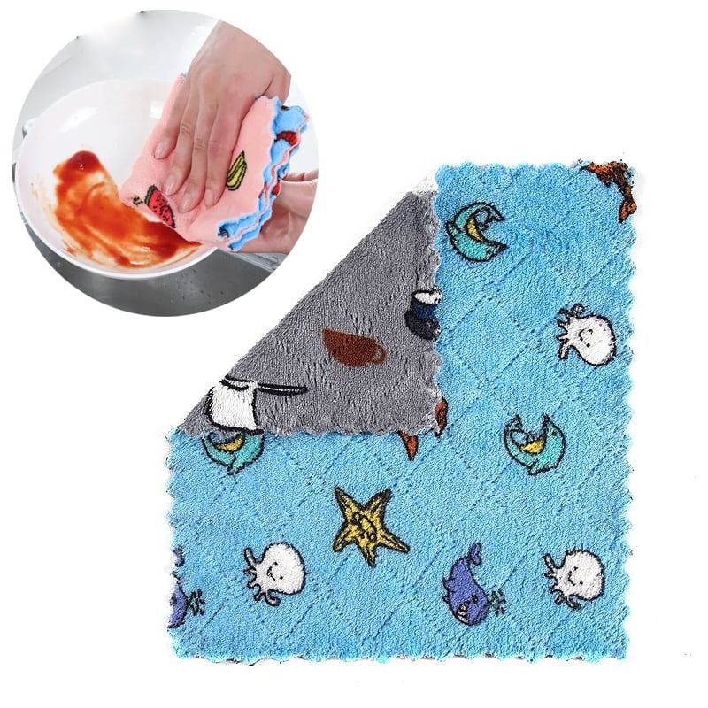 Kuchyňské Utěrky Čisticí Utěrka Proti Mastnotě Super Absorpční Mikrovlákno