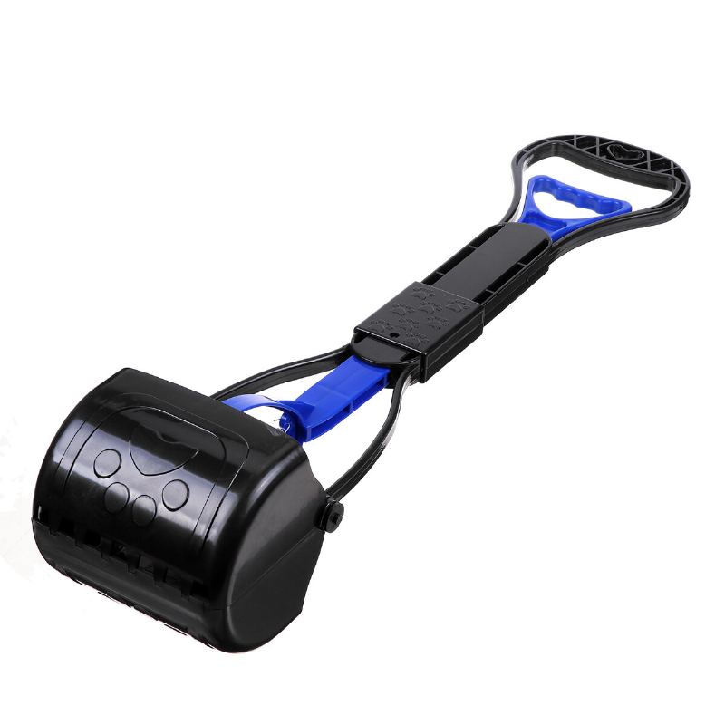 24" Velká Lopatka Pooper Skládací Přenosná Pro Domácí Mazlíčky Pick Up Jaw Scooper Pro Psy Kočky Mazlíčci