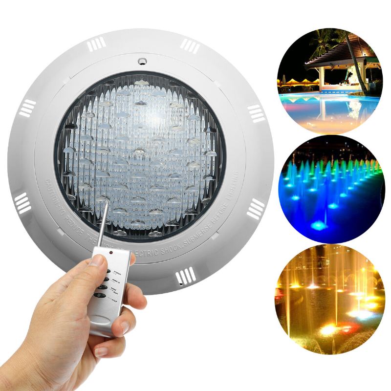 3000lm 30w 12v Led Rgb Světlo Do Bazénu Vícebarevné Podvodní Dálkové Ovládání Jasné Na Plavecký Bazén