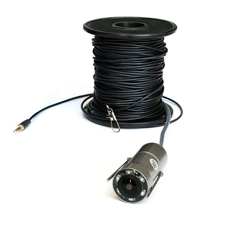 Ahd Fishing Finder 5palcový Displej 220° Noční Vidění Infračervená Podvodní Kamera 30m Čára Led Moře Řeka Jezero Rybářské Potřeby