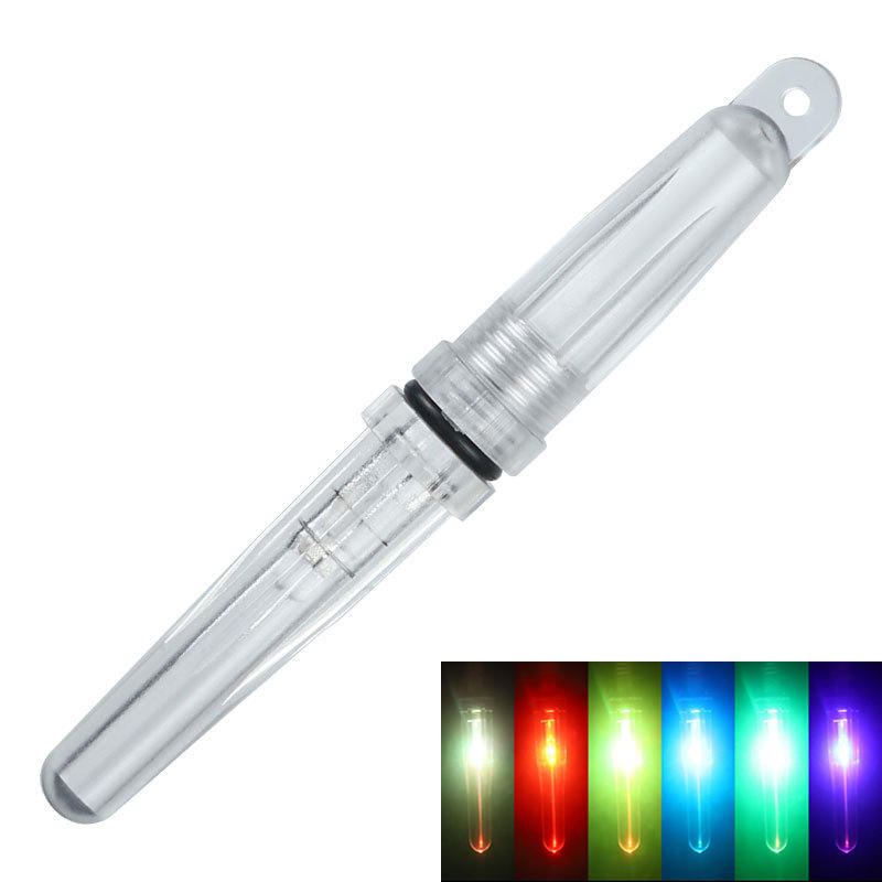 Linnhue Barevná Led Přitahující Rybářská Lampa Vodotěsná Bílá+červená+žlutá+modrá+zelená+fialová Světla S Posunem