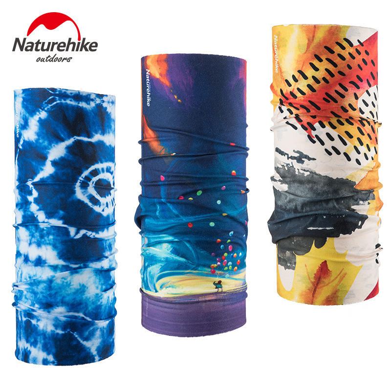 Naturehike 50*25cm Outdoor Sport Cyklistika Rybaření Polyesterový Šátek Náramek Na Hlavu Ochranná Maska