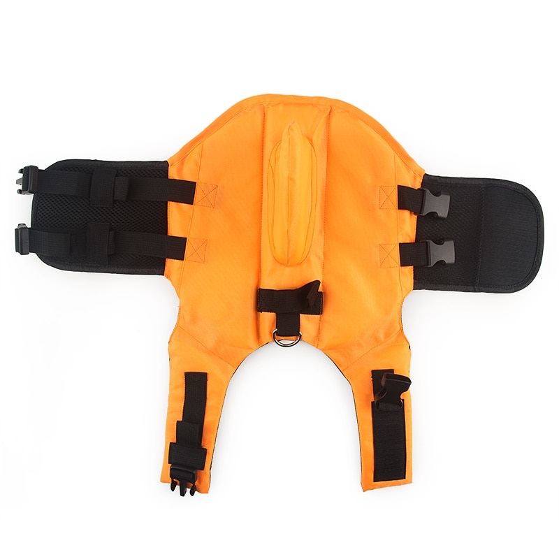 Psí Plavání Shark Jacket Letní Oblek Záchranná Vesta
