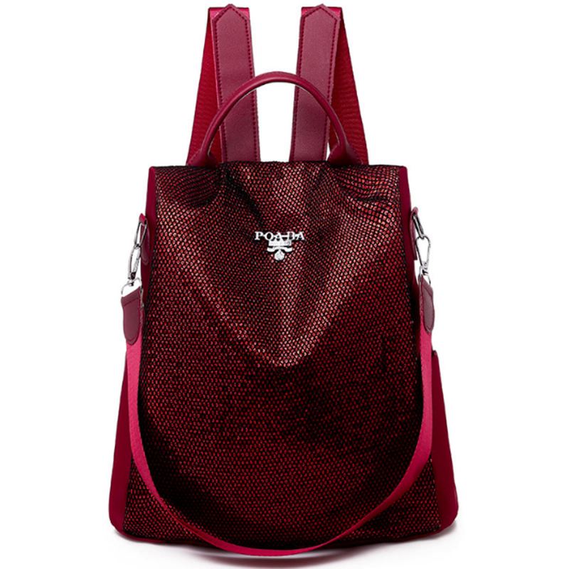 15l Dámský Batoh Proti Krádeži Vodotěsná Taška Přes Rameno Ruksak Outdoor Travel