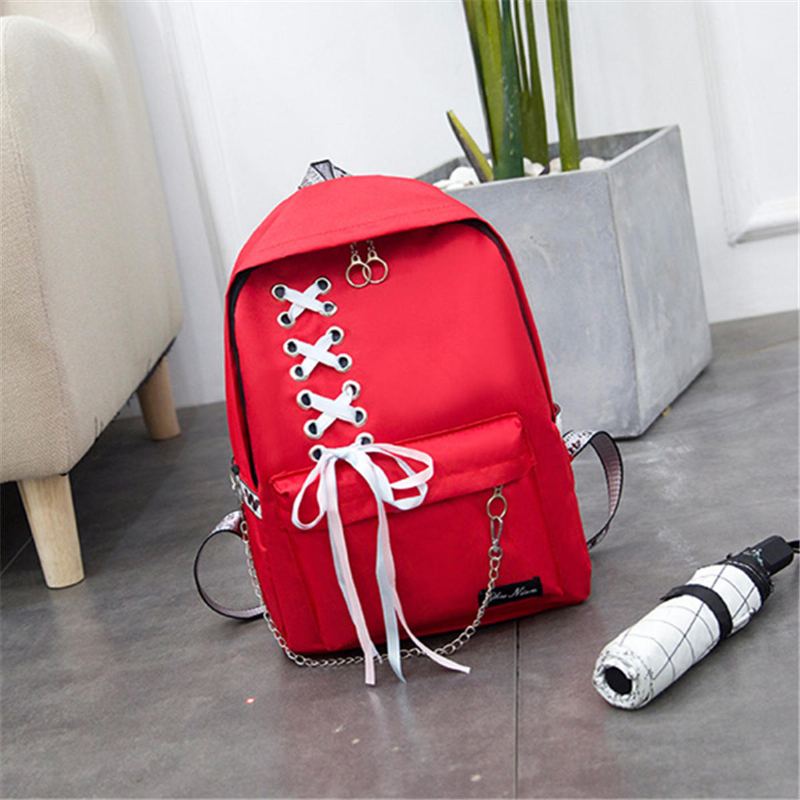 15l Plátěný Batoh Studentský Školní Taška Přes Rameno Outdoor Travel