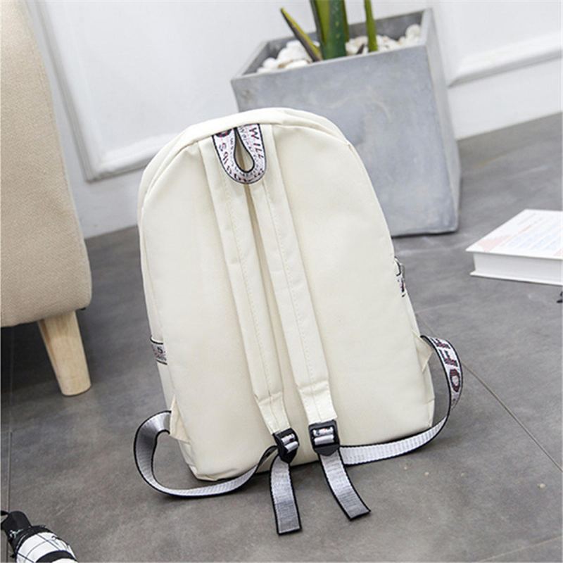 15l Plátěný Batoh Studentský Školní Taška Přes Rameno Outdoor Travel