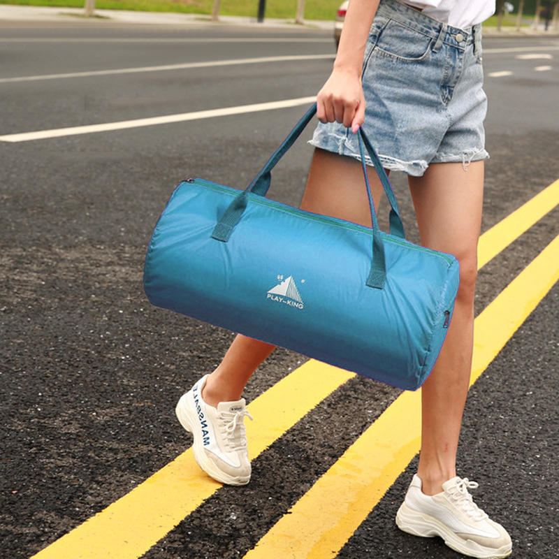 18l Polyesterová Voděodolná Ultralehká Skládací Kabelka Outdoor Camping Cestovní Taška Do Ruky