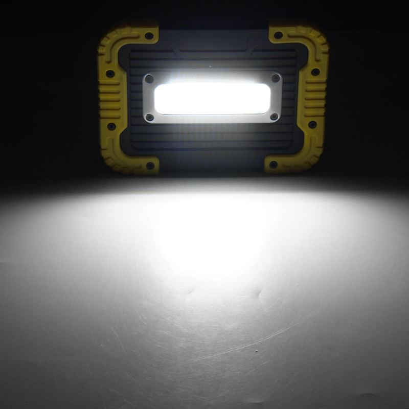 20led 10w 750lm Cob Led Pracovní Světlo Usb S Nabíjecí Rukojetí Svítilna Venkovní Kempingová Lucerna