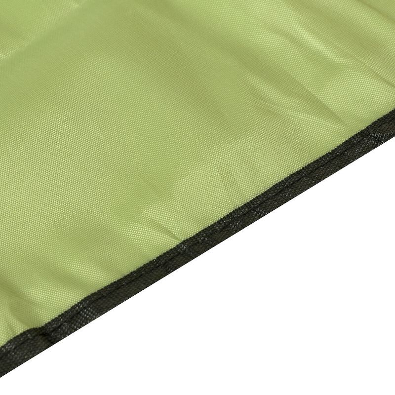 210d Oxford Fabric Army Green Přístřešek Pro Stan Odolný Proti Vlhkosti Skládací Plachta Houpací Síť Dešťová Sluneční Clona Pikniková Podložka Outdoor Camping Trave
