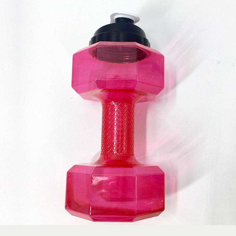 2.2l Unisex Sportovní Láhve Na Vodu Nepropustné Nerozbitné Plastové Třepačky Na Jógu Konvice S Činkami