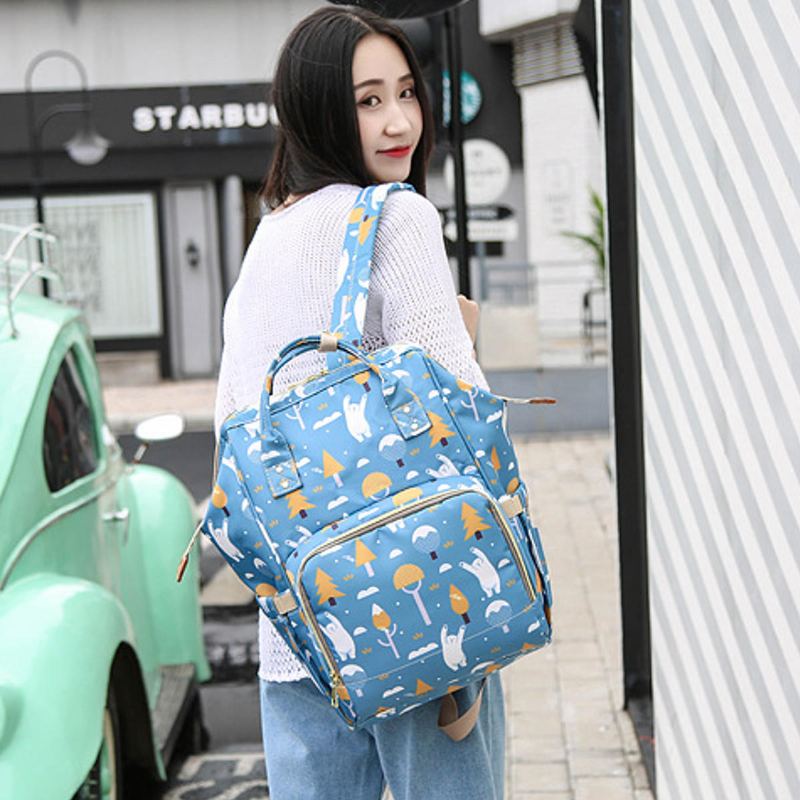22l Voděodolná Plenka Dětská Přebalovací Maminka Těhotenský Batoh Pro Ženy Travel Bag Tote