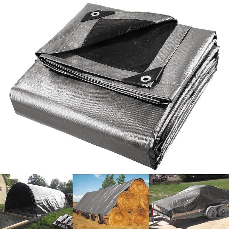 236.2 X 354.3 Palce Heavy Duty Poly Plachty Pe Farm Plachta Kempingová Uv Vodotěsný Stan Proti Hnilobě Sluneční Clona